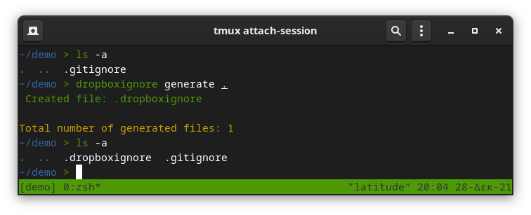generate example